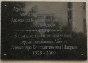 На доме, где жила Александра Шакрыл, установили мемориальную доску
