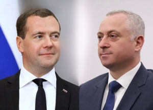 Дмитрий Медведев поздравил Бадру Гунба с Днём международного признания независимости Абхазии