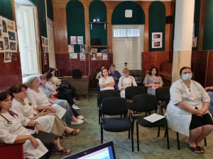 В СУХУМСКОЙ ГОРОДСКОЙ КЛИНИЧЕСКОЙ БОЛЬНИЦЕ ПРОВЕЛИ КОНФЕРЕНЦИЮ «И СНОВА COVID". ПРАКТИЧЕСКИЕ ВЫВОДЫ И РЕКОМЕНДАЦИИ»