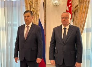 Посольство РФ в Абхазии дало прием по случаю Дня России