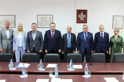 ДЕЛЕГАЦИЮ АДМИНИСТРАЦИИ СУХУМА ПРИНЯЛИ В КУБАНСКОМ ГОСУНИВЕРСИТЕТЕ